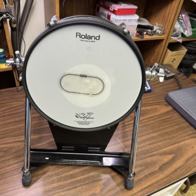 Roland KD-120 Mesh Head V-Kick V-Drum Trigger Bass Drum Pad - Black
