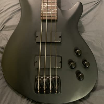 Schecter Damien Platinum-4 4-String Active Bass Guitar Satin Black
