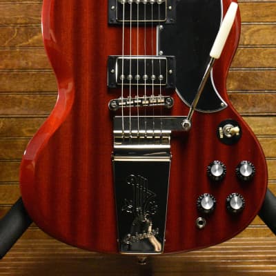 Epiphone SG Standard '61 Maestro Vibrola Electric Guitar, Vintage Cherry for sale
