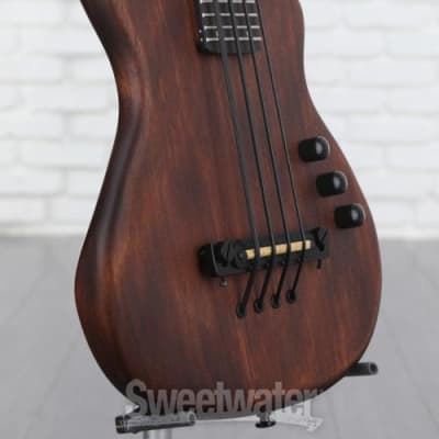 Gold Tone ME-Bass 23-inch Scale Electric MicroBass - Natural image 1