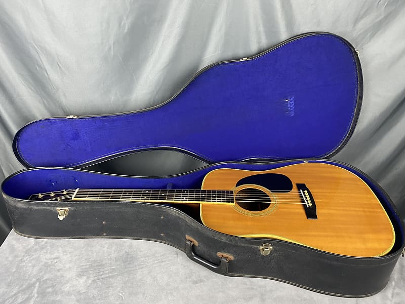 Morales M-50 Zen-On D-35 Type Solid Top MIJ Lyre Bird 1970's | Reverb