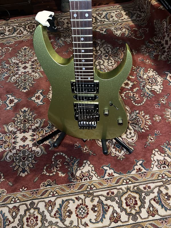 Ibanez Rg 750 2000 - Candy Apple Green image 1
