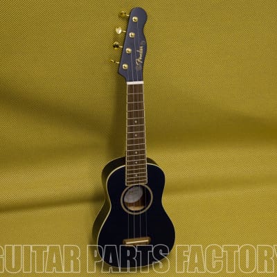 097-1610-102 Fender Grace VanderWaal Moonlight Soprano Ukulele Navy Blue image 1