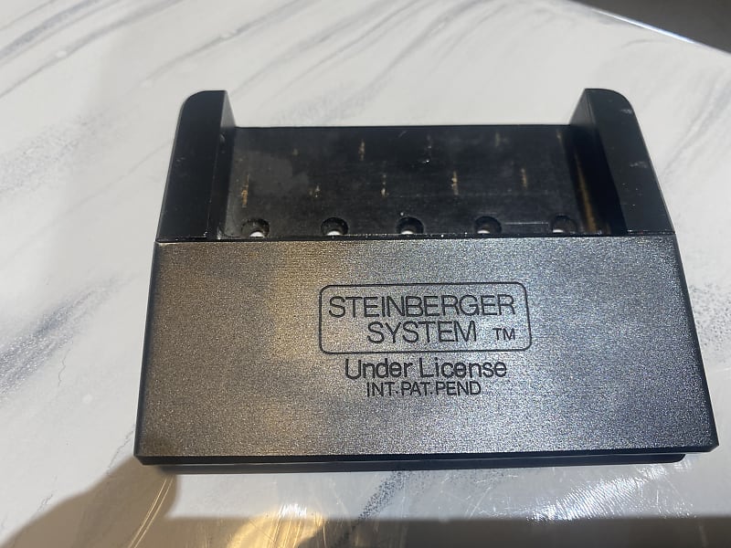 Steinberger bass guitar bridge Steinberger Black Reverb