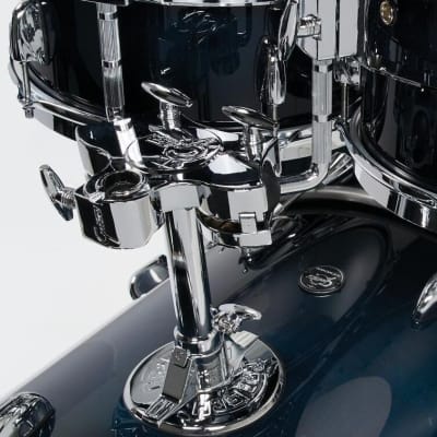 Gretsch 5-pc Renown Drum Kit Set, Toms, Bass & Snare, Gloss Antique Blue Burst image 6