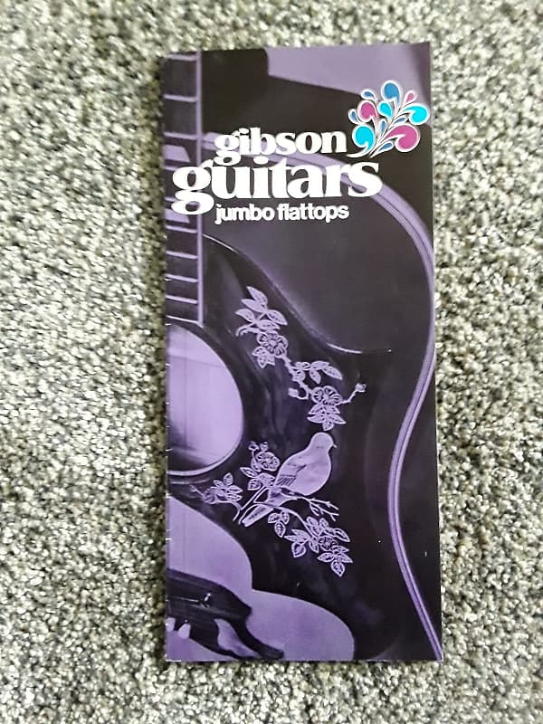 Gibson Catalog 1970 Paper Reverb