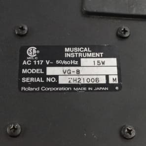 Roland VG-8 V-Guitar System Synth Processor GK-2A VG8S-1 Andrew Gold #26801 image 12