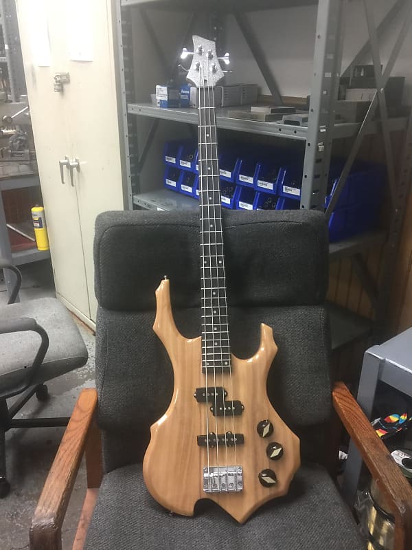 Glarry Burning Fire Electric Bass Guitar Full Size 4 String | Reverb