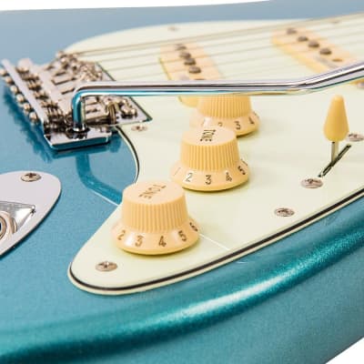 Vintage V6 ReIssued Electric Guitar ~ Candy Apple Blue image 8