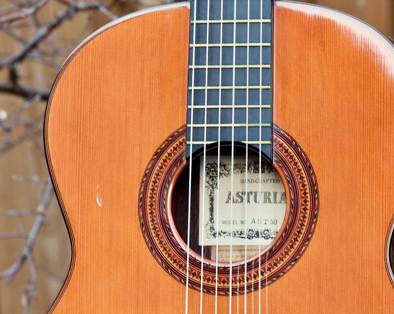 Asturias AST-50 Handmade Classical Guitar Signed by Masaru Matano 1979 image 1
