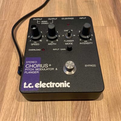 TC Electronic Stereo Chorus + Pitch Modulator & Flanger - Black for sale