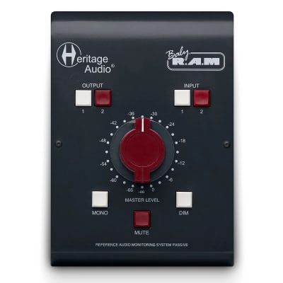 Heritage Audio Baby RAM Passive Desktop Monitor Controller