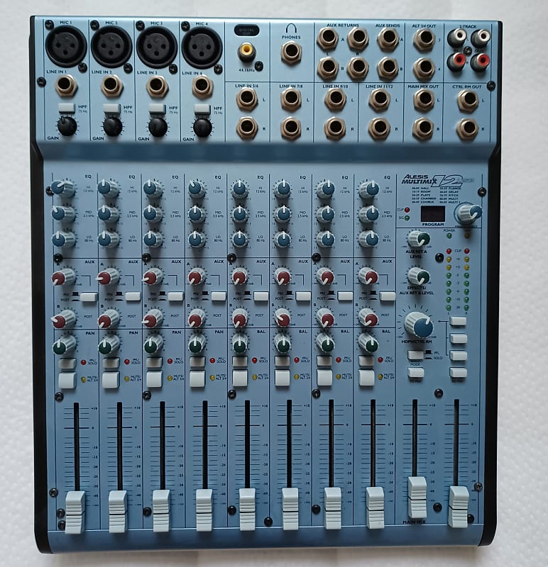 Alesis MultiMix 12 FXD 12-Channel Mixer with Multi-Effects