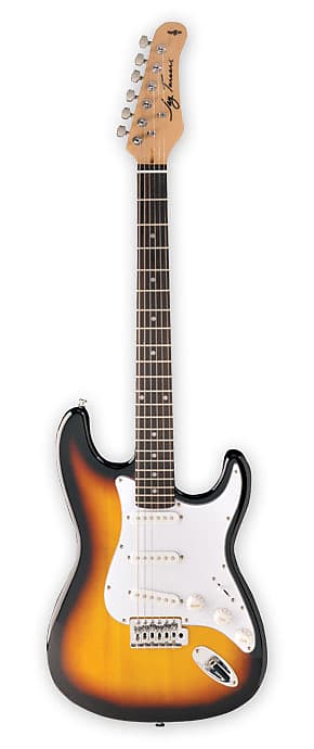 Jay Turser JT-300-TSB 300 Series Double Cutaway Solid Body Maple Neck 6-String Electric Guitar image 1