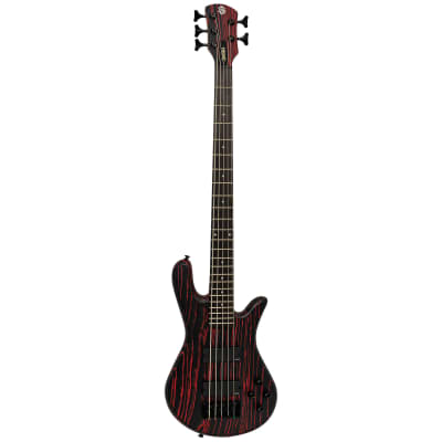 Spector NS Pulse 5 Carbon Series Cinder Red image 1