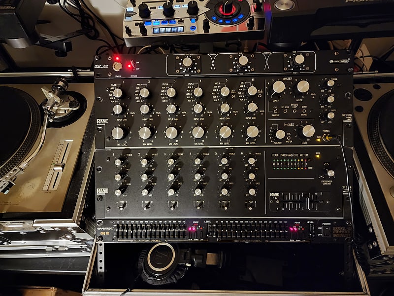 RANE 2016 XP & MP Black Reverb