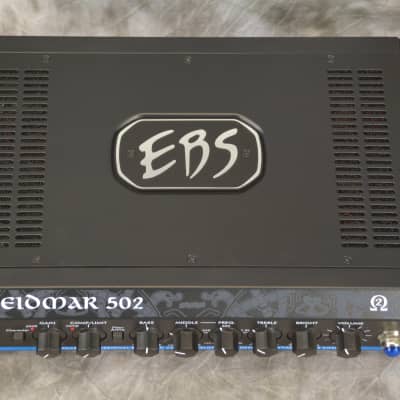 EBS Reidmar 502 Lightweight Class D Bass Amp Head - 500W image 5