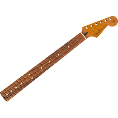 Fender Roasted Maple Stratocaster Neck, Flat-Oval Profile with 22