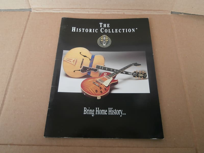 1994 Gibson Historic Collection Catalog! Rare, Original Case Candy, Paperwork! image 1