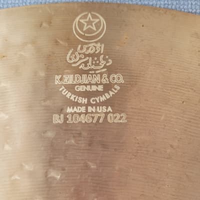 Zildjian 20" K Custom Dark Crash Cymbal - 1833g image 2