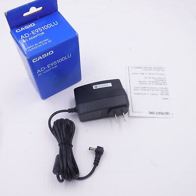 Casio AC Adaptor 9.5V DC AD-E95100LU image 1