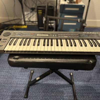 Roland Alpha Juno-1 49-Key Programmable Polyphonic Synthesizer 1985 - 1988 - Black