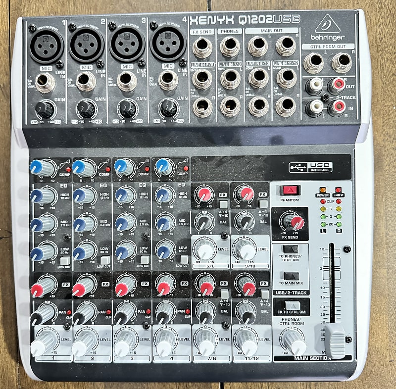 Behringer Xenyx 1202USB 10 Inputs Excellent Shape! | Reverb