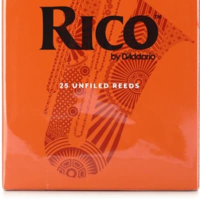 D'Addario RKA2525 - Rico Tenor Saxophone Reeds - 2.5 (25-pack) image 1