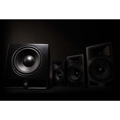 RCF Ayra Five 5" Active 2-Way Studio Monitor Reference Speakers Pair w Stands image 9