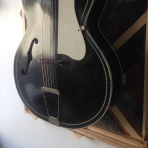 Silvertone 658 Archtop Acoustic 1966 Back And White image 2