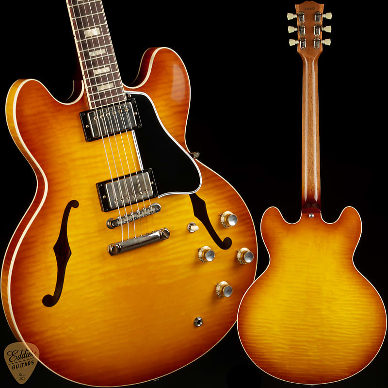 Gibson Custom Shop PSL '64 ES-335 Figured Reissue VOS Dirty Lemon image 1