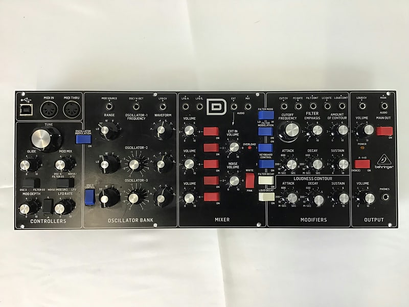 Used Behringer MODEL D Synthesizers Rackmount image 1
