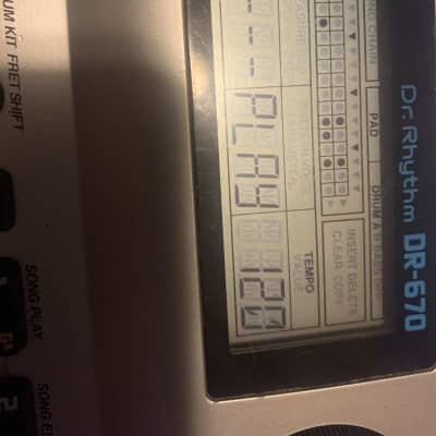 Boss DR 670 Dr. Rhythm Drum Machine Reverb