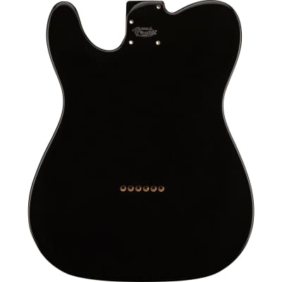 Fender Deluxe Series Telecaster SSH Alder Body Modern Bridge Mount - Black image 2