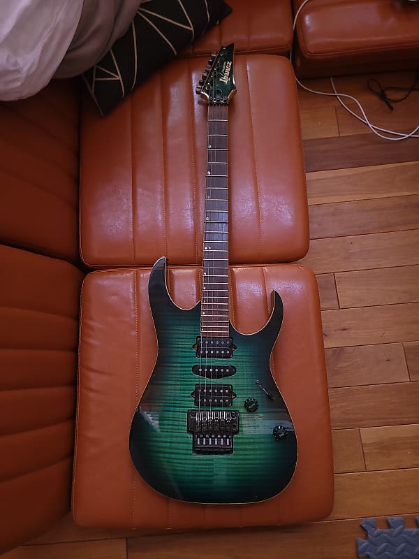 Ibanez J-Custom - Black Blue Sunburst | Reverb