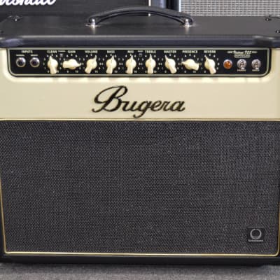 Bugera V22 Infinium 22w Guitar Combo Amplifier w/ Ft. Switch & Dust Cover – Used - Black Tolex for sale