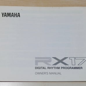 Yamaha RX17 Digital Rhythm Programmer 1987 Black image 2