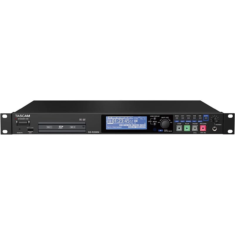 TASCAM SS-R250N Solid State Digital Recorder with Networking image 1