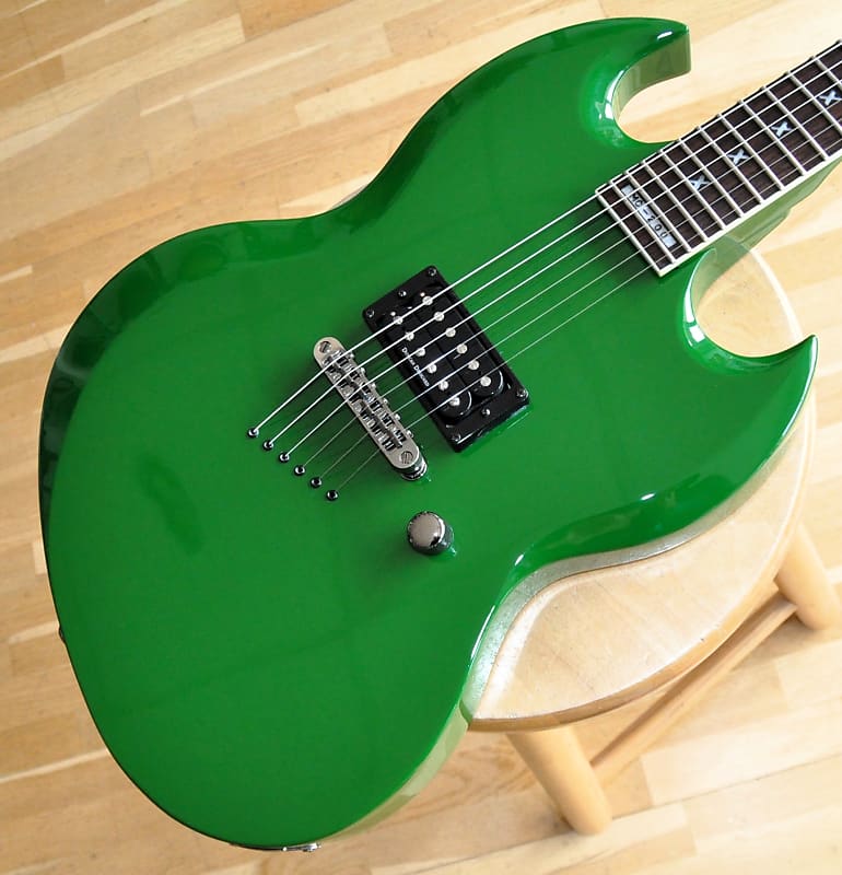 ESP LTD MC-200 Max Cavalera Signature Brazilian Green | Reverb