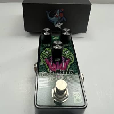 Caline Caline | G002 | Green Mamba | Overdrive Pedal | Mid-rich Vintage Voiced | Guitar Effects 2024 - BLACK for sale