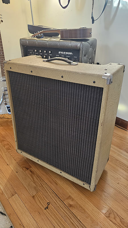 Earth 4x10 70s tube combo amp- Tweed twin/super reverb style image 1