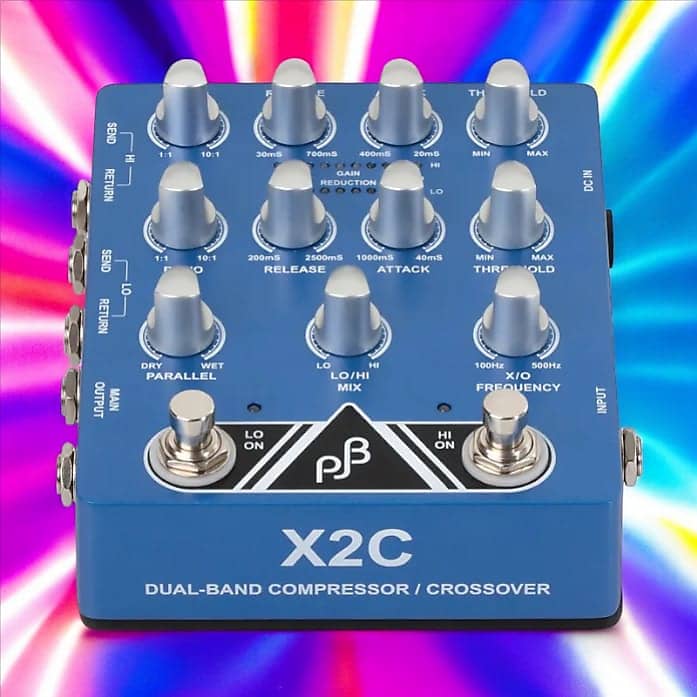 P: X2C Multifunctional Dual Band Compressor | Phil Jones Bass