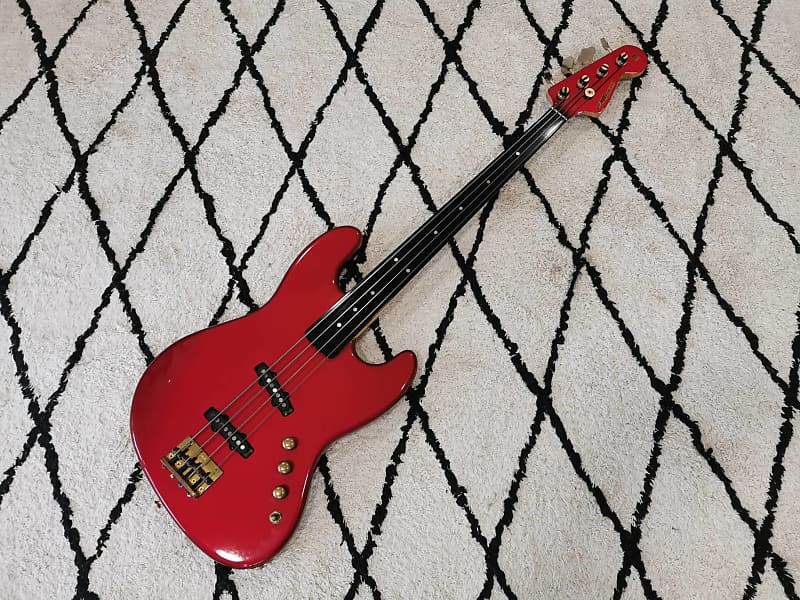ベース Moon JB Fretless MOON JB-4 Fretless 3Tone Sunburst [SN 25595] (10/15) | Reverb