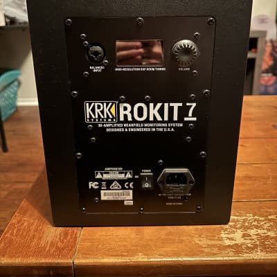 KRK RP-7 Rokit G4 2-Way 7" Active Studio Monitors (Pair) 2019 - 2021 - Black image 11