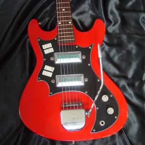 1960's Kay Truetone with Gibson made P-35/Kelvinator Pickups image 10