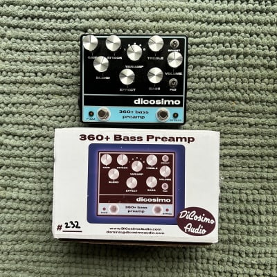 DiCosimo 360+ Bass Preamp Pedal Acoustic 360 in a Box | Reverb