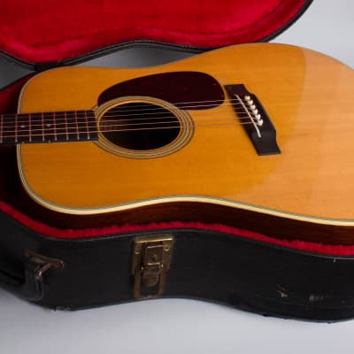 C. F. Martin  D-28 Flat Top Acoustic Guitar (1963), ser. #193239, period black hard shell case. image 12
