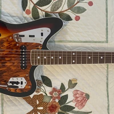 Fender FSR Thinline Jaguar 2012 Sunburst image 6