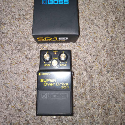 Boss SD-1 40th Anniversary Limited Edition Super Overdrive | Reverb