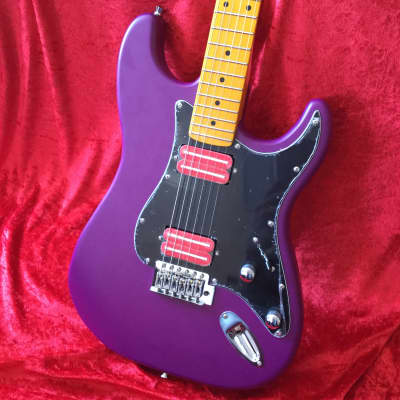 Martyn Scott Instruments Custom Built Partscaster Guitar in Matt Purple image 17